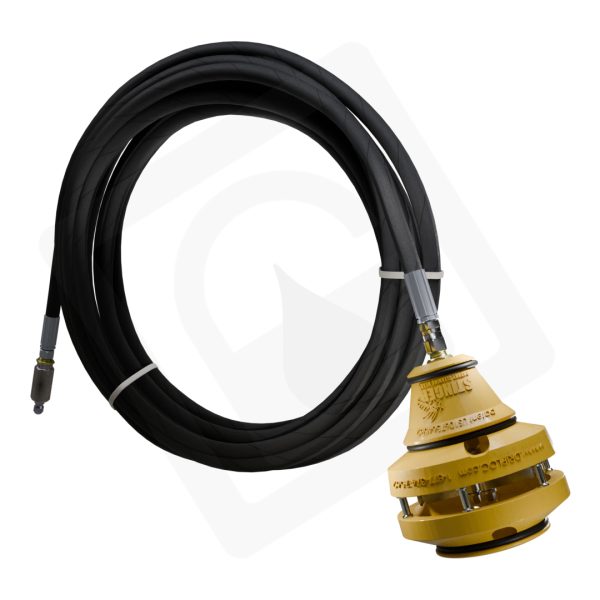 STINGER 6" Variable Speed Duct Cleaner With 20ft Hose & Quick Connect