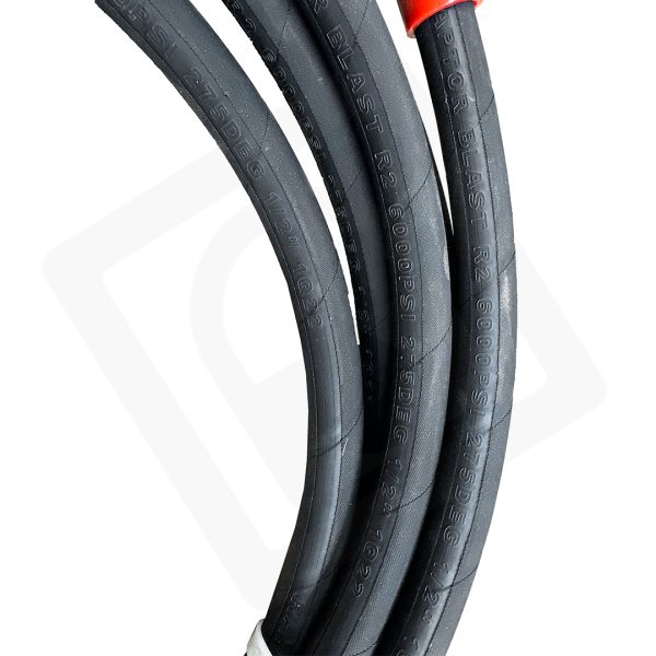 STINGER 20FT 1/2″ DIAMETER 5800 PSI DOUBLE-WIRE HOSE WITH 1/4" IN-LINE SCREEN QUICK CONNECT X 3/8" M - Image 3