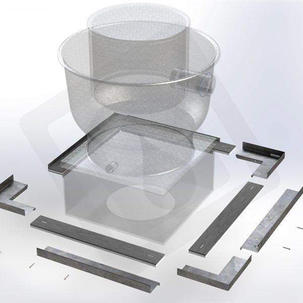DRIPLOC Drip Edge 360 Grease Containment System Model #1832 - Image 3