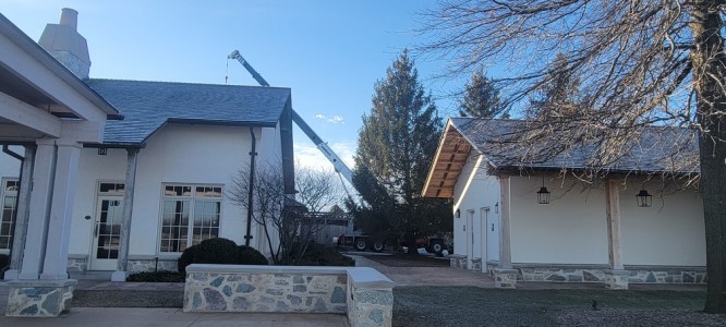 Elite Hood Kitchen Cleaning commercial fan rooftop installation